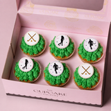 Hockey Cupcakes