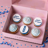 Jeans for Genes Day Cupcakes