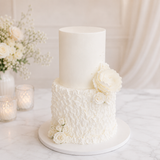 Two Tier Wedding Cake